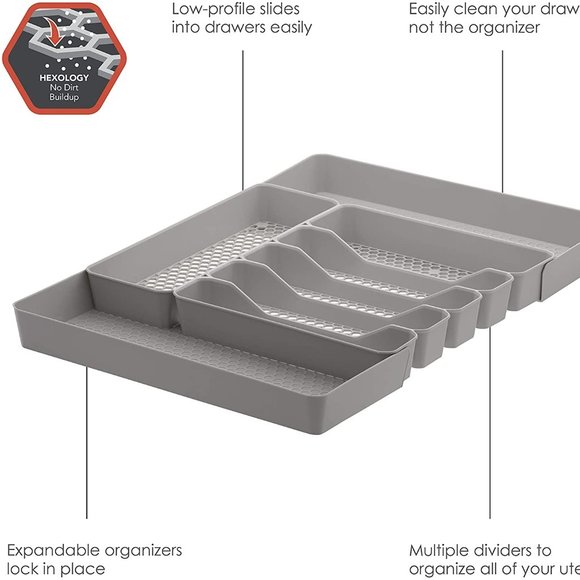 Expandable Utensil Organizer/Storage - Picture 5 of 9